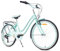 sun baby Mädchenfahrrad 24 Zoll Heart Bike Minze, Kinderfahrrad für 8-12 jährige Mädchen mit 7-Gang, Gepäckträger, Metallkotflügel, V-Brake, Kettenschutz