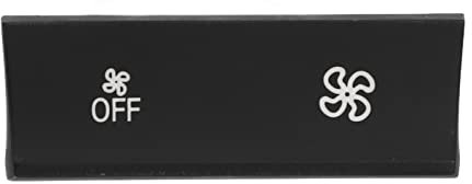 Grcfumo 1 Pc AC Climate Control Panel Button, Climate Control Panel Fan Speed Button, AC Climate Control Panel Button ABS Fan Speed Control Button for F20 F21 F22 F23 F30