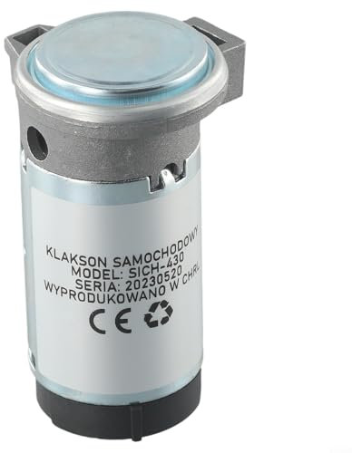 ComfyHarbor Heavy Duty 12V Air for Horn Pump Compressor System 150DB Sound Level with Pressure Control for Automotive Truck Boat Marine Vehicle Long Service Life(Silver)