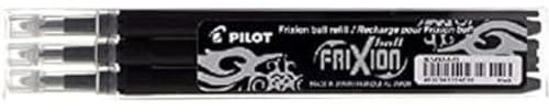 Frixion Pen Refills, Black, 3 Pack
