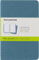 Moleskine Cahier Journal (3er Set Notizbücher mit blanko Seiten, Kartoneinband und Baumwollstickerei, Pocket 9 x 14 cm, 64 Seiten), Lebhaftes Blau