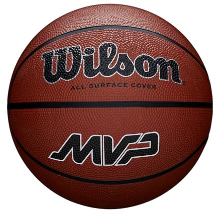 Wilson, Palla da pallavolo, Pro Tour, Nero/Bianco, Pelle sintetica, Indoor, Dimensioni ufficiali, WTH20119XB