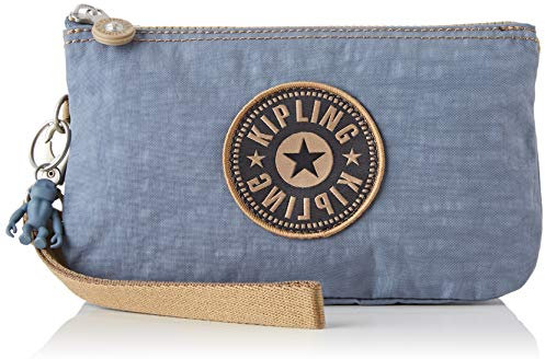 Kipling Creativity Xl, Women’s Purse, Blue (Stone Block), 21.5x13.5x4 cm (B x H T)