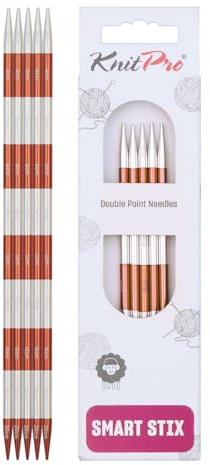 KnitPro Smartstix Double Pointed Needles 8 (20cm) | 4.50mm