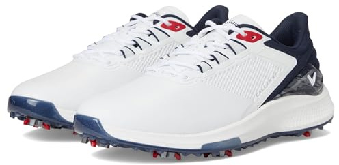 Callaway Mens Coronado v4 White/Blue/Red 10.5 Medium