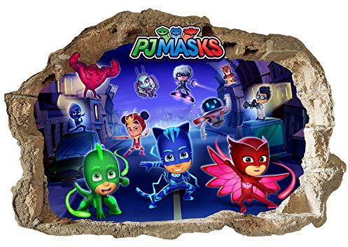unbrending PJ Masks wandtattoo pj Masks wandaufkleber pj Masks wandsticker pj Masks wandbild