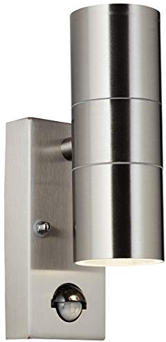 Brilliant Norby Wandleuchte edelstahl 96394/82