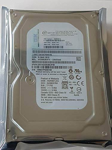 500GB SATA IBM/WD WD5003ABYX-23WERA0 RE4 7200rpm 64MB 3.5 Inch Hard Drive