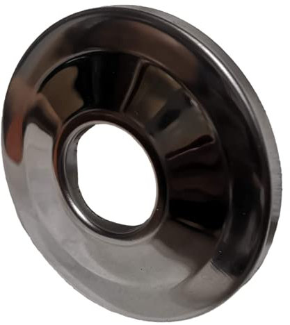 XFITTING 1,9 cm Pex, CPVC, Kupferrohr-Rosetten, verchromt, dekorativer Flansch, für 2,2 cm Außendurchmesser, 10 Packungen 1,9 cm