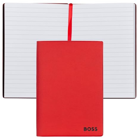 Notizbuch A6 Essential Storyline rot linierte Blätter