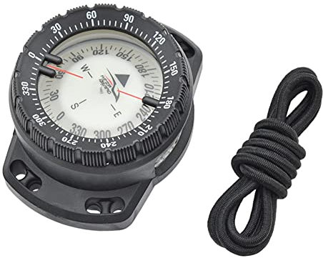 RANRAO Handgelenk-Kompass, wasserdichter Armband-Kompass in Mini-Größe für Freitauchen, Tauchen, Angeln, Wandern, Outdoor-Aktivitäten und Schnorchel, Kajak, Kanu
