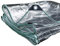 MAZY·URBAN Klare, Transparente PVC-Plane, Wasserdicht, Für Den Garten, Dick, 0,3 Mm, Zeltplanen, Pflanzenschuppen Für Camping, Gebäude, Staub/Farbe/Schmutz/Regenfolie Mit Ösen,2X2m