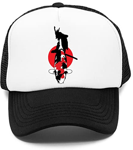 Koi Fisch Samurai, Showa Koi Fisch Japan Kinder Kappe Baseball Rapper Cap