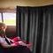 Auto Sichtschutz Vorhänge,140 x 80 cm,Auto Trennvorhänge Sonnenschutz,Heckscheibe Vorhang Trennvorhang,Abnehmbarer Auto Trennvorhang,camping Auto,Auto Vorhang mit 2 Haken für Alle Auto
