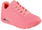 Skechers Femme UNO Stand on AIR Basket, Corail Durabuck Mesh, 36 EU