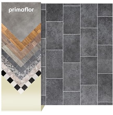 Primaflor PVC Bodenbelag Tronto | 200x1100 cm | Fliese Palermo 2,00 m