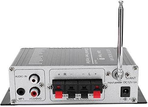 Reproductor Digital 4.2 con Tarjeta de Memoria USB FM 3 en 1 Amplificador de de Potencia Estéreo