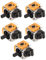 5 joysticks analógicos 3D para mando PS5, kit de reparación de piezas de repuesto analógicas 3D
