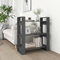 AJSEOYBS BüCherturm Freistehend,BüRo-BüCherregalebüCherregal/Raumteiler Grau 80x35x91 cm Massivholz Kiefergeeignet FüR Wohnzimmer, Schlafzimmer, Arbeitszimmer, Korridor