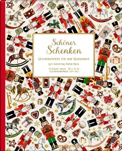 Geschenkpapier-Buch – Schöner Schenken: Weihnachtliche Geschenkpapiere - Edition Barbara Behr: 10 Geschenkpapiere für jeden Anlass mit Geschenkanhängern