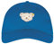 Steiff Kleinkind Unisex Baseballcap, Bestickte Outdoorkappe, Teddybärmotiv, Blau (Bright Cobalt), 51