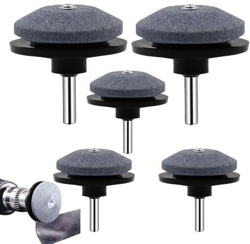 Cortacésped, afilador rotativo para cortacésped, piedras de afilar para cortacésped portátil, taladros manuales