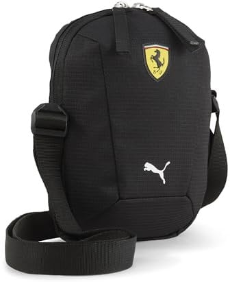 PUMA Borsa da trasporto quotidiana Scuderia Ferrari F1 - Nero - Taglia unica adatta alla maggior parte