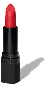 AVON Barra de Labios Ultra Matte - Tono Ruby Kiss - Enriquecido con Vitamina E, Aceite de Aguacate y Aceite de Sésamo - Cobertura Cómoda - No se cuartea ni se seca - SPF 15 - Color Rojo