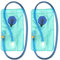 DKDDSSS 2 Pcs Hydration Bladder Water Bladder 1l, Leak Proof Water Reservoir, Large Opening Water Reservoir, Soft Water Bottle Running Water Pouch, Sports Travel Reservoir Hydration Bag Pack Hiking