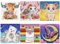 Kssvzz 6 Piezas Diamond Painting Niños Kit Completo, DIY Pintura de Diamantes Niños, Cuadros Diamantes 5D para Niñas y Adultos Principiantes, Dibujos con Diamantes para Casa Decoración (Estilo B)