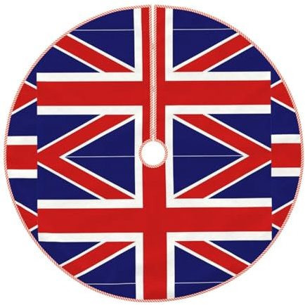 Vintage Union Jack Print Skirts Christmas Tree Decorations Christmas Decorations Xmas Decorations