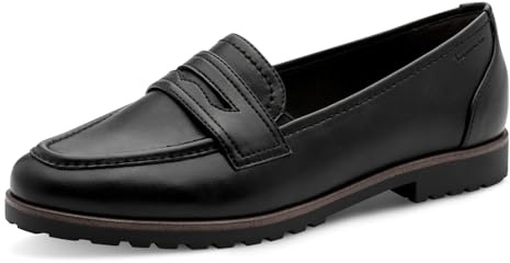 Tamaris Damen Slipper schwarz 41