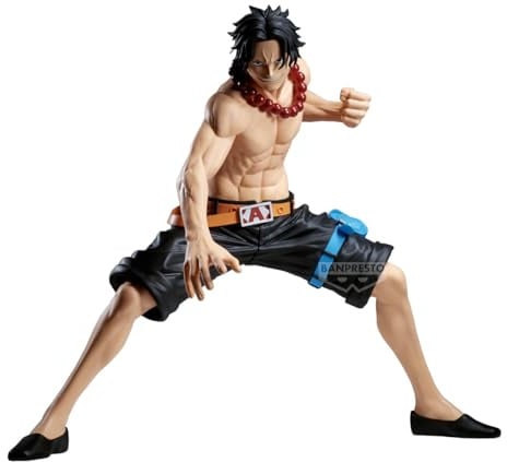 Banpresto Sammelfigur Portgas D. Ace One Piece – Grandista BP29392P, Mehrfarbig, optimal für Anime-Fans