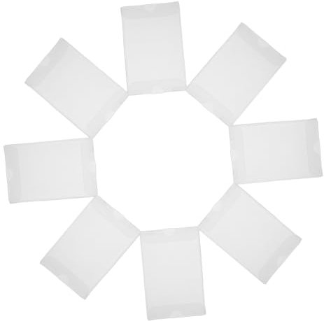 CHILDWEET 10stücke Kassettenaufbewahrungsbox Aus Kunststoff Transparente PVC-hülle Stapelbar Drähte Für Sammler Und Musikliebhaber