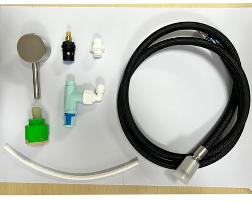 CREA 3 vie rubinetto cucina con doccia pacchetto accessori