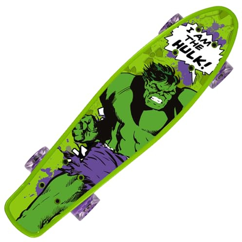 Fish-Skateboard 55 cm, rutschfestes Deck, leicht, STABIL von 20-50 kg