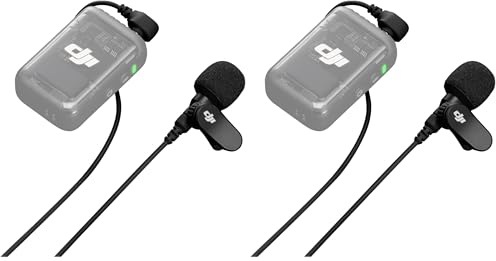 DJI Lavalier Mic - Compatible Mic 2 (Pack of 2)