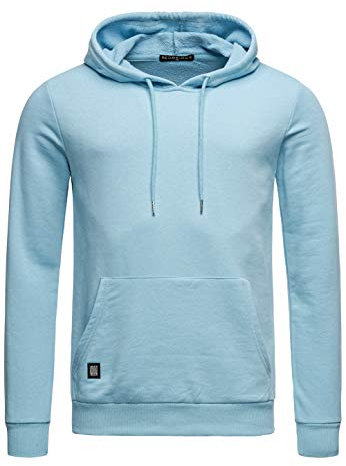 Red Bridge Herren Kapuzenpullover Hoodie Premium Basic,Blau-i,XL