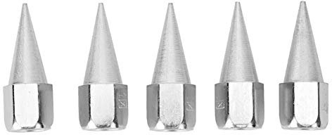 Fettpistolen Düsenspitze,Fettdüse 5PCS Metall Ersatz Fettspitzendüse passend Nippel Fettpresse Schmierzubehör,Stahl Kupfer Fettpresse explosionsgeschützte Fett Nippel Fettpresse Spitze Fett Spitze