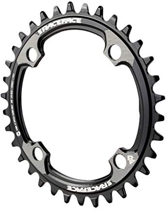 Einzelnes schmales breites Kettenblatt – Shimano 12 V – 104 x 32 – schwarz
