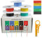 BOJACK Filo in Cavi Silicone 30 AWG Intrecciato in 300 V Rame Stagnato Kit, Con 20 φ2mm tubi (5 colori, 10 Meter ciascuno, 30 AWG) Flessibile e Morbido per DIY