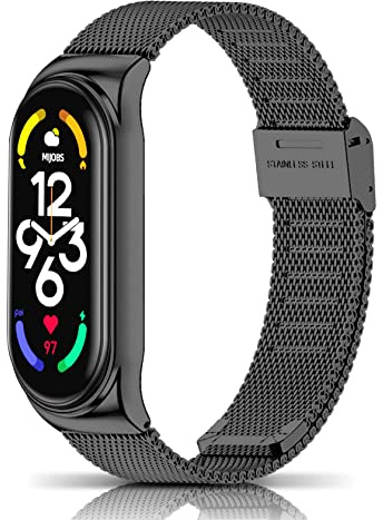 ToVioc Armband Metall für Xiaomi Smart Band 7