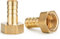 woonyee 1/2 Pouce Raccords de Tuyau cannelé Laiton 12mm Filetage Interne BSP Adaptateur de Tuyau Arrosage Robinet Cuisine Adaptateur de Montage for Water Pipe, Air Pipe, Fuel Pipe