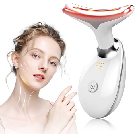 HotHands Masajeador Facial, Intelligent LED Masajeadores Faciales, 3 Modes Masajes, 45°C Massaggiatore Facciale Elettrico Raschiante, Rassodante e Liftante