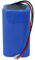HELINAZI Batteria Sostitutiva Ricaricabile 18650 Batteria agli ioni di Litio da 7,4 V 2S2P con Spina XH-2P 2,54,4000mAh