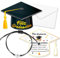 HOWAF Regalos para Graduacion, Tarjeta Graduacion, Tarjeta Feliz Graduación con Pulsera Graduacion para Regalo Graduacion, Regalos Graduacion Universidad, Secundaria, Primaria