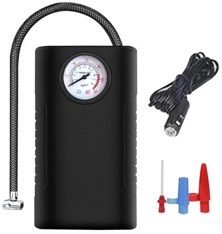 Gonfiatore For Pneumatici Portatile Digitale For Compressore D'aria For A Bassa Potenza Elettrico A Voce Per Gonfiaggio Veloce Sforzo(Wired digital)