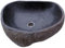 Guru-Shop Lavabo de Rivière en Pierre Massive, Cuvette de Lavage, Lavabo en Pierre Naturelle D`environ 45 cm - Modèle 5, Gris, Lapierre, Lavabos, Lavabos Baignoires