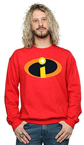Disney Men's The Incredibles Costume Logo Sweatshirt
