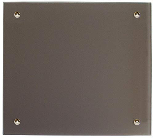 Jollytherm Infrarot Glasheizkörper 50x50cm 350W Heizpaneel, Farbe:beige-grau